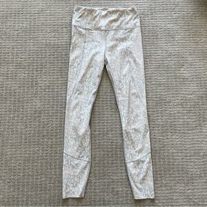 Varley Leggings in Neutral Leopard Size S